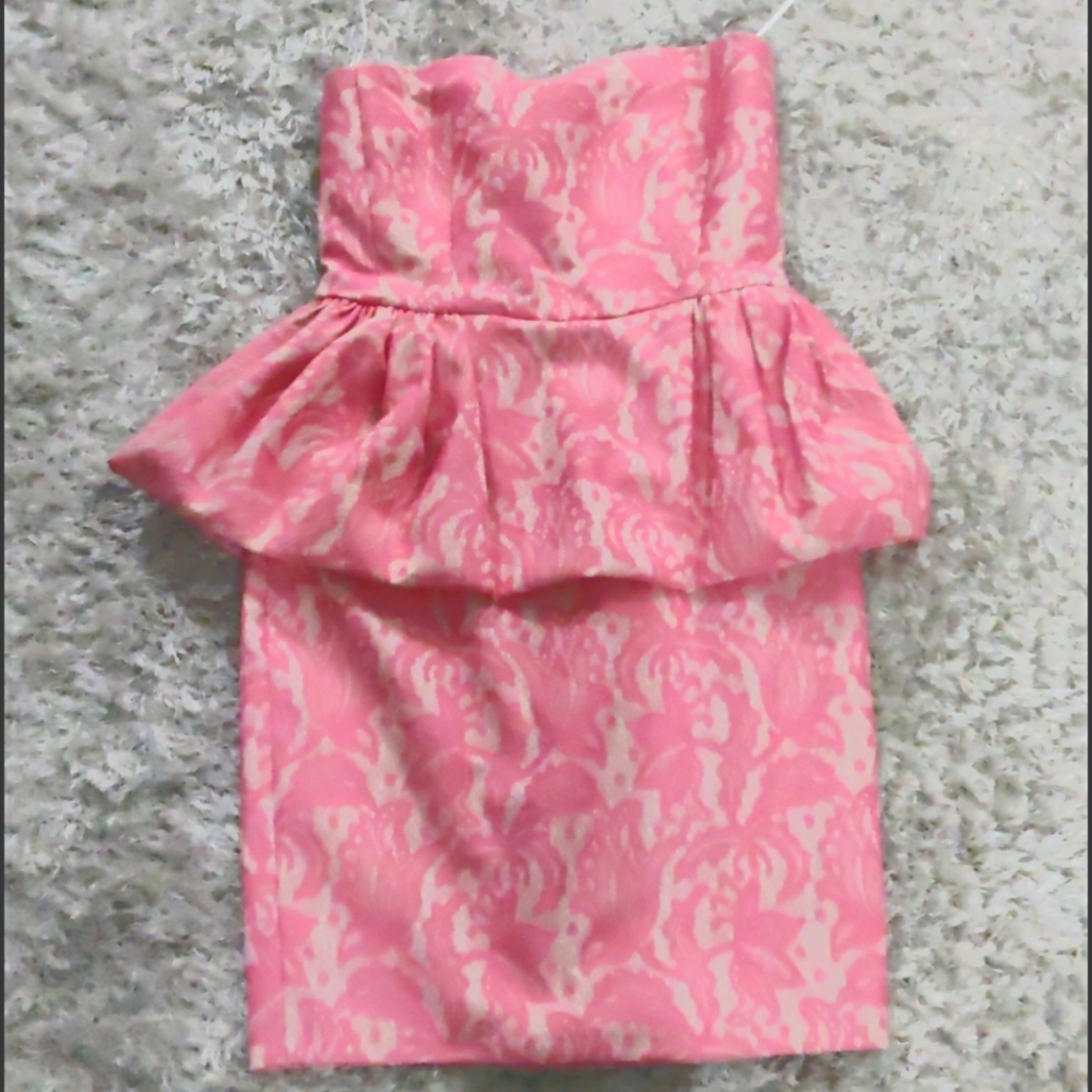Zara peplum dress